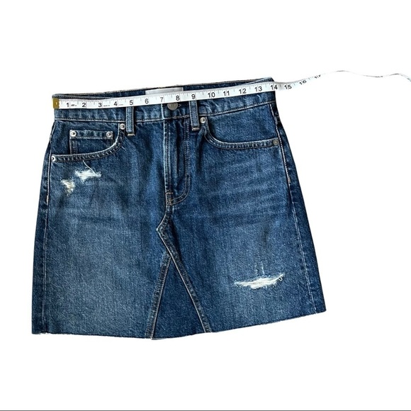 Everlane Reconstructed Denim Skirt - Picture 5 of 10